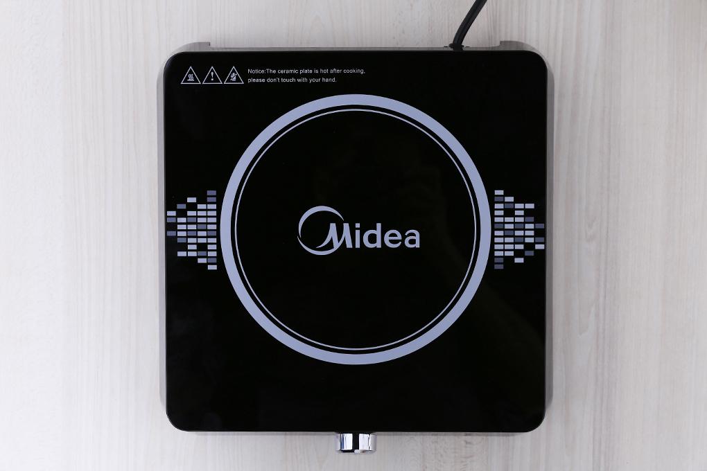 Bếp từ Midea MI-K1917EF Đen (Tặng nồi lẩu) hàng trưng bày 98%