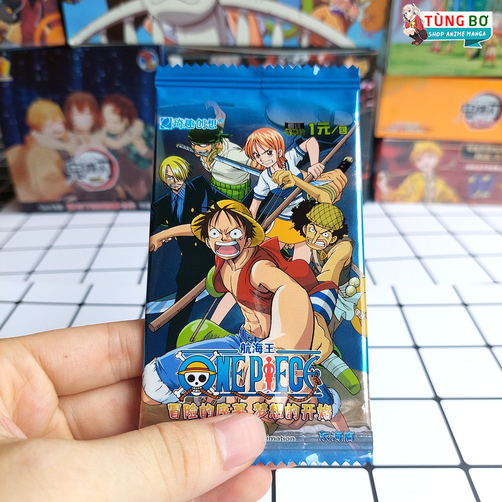 Set 5 Thẻ Nhân Phẩm Anime One Piece