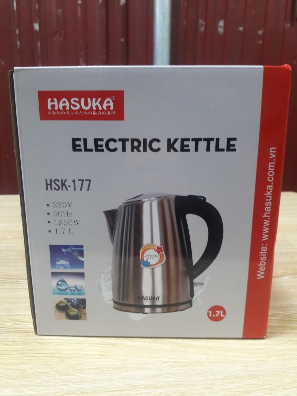 Siêu tốc Inox304 1.7L Hasuka HSK177