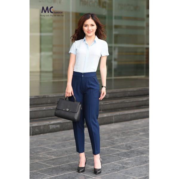 Quần baggy công sở