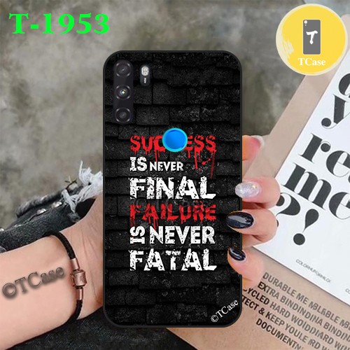 [HCM]Ốp Lưng Vsmart Active 3 dẻo đen in hình Slogan Đẹp Và Chất