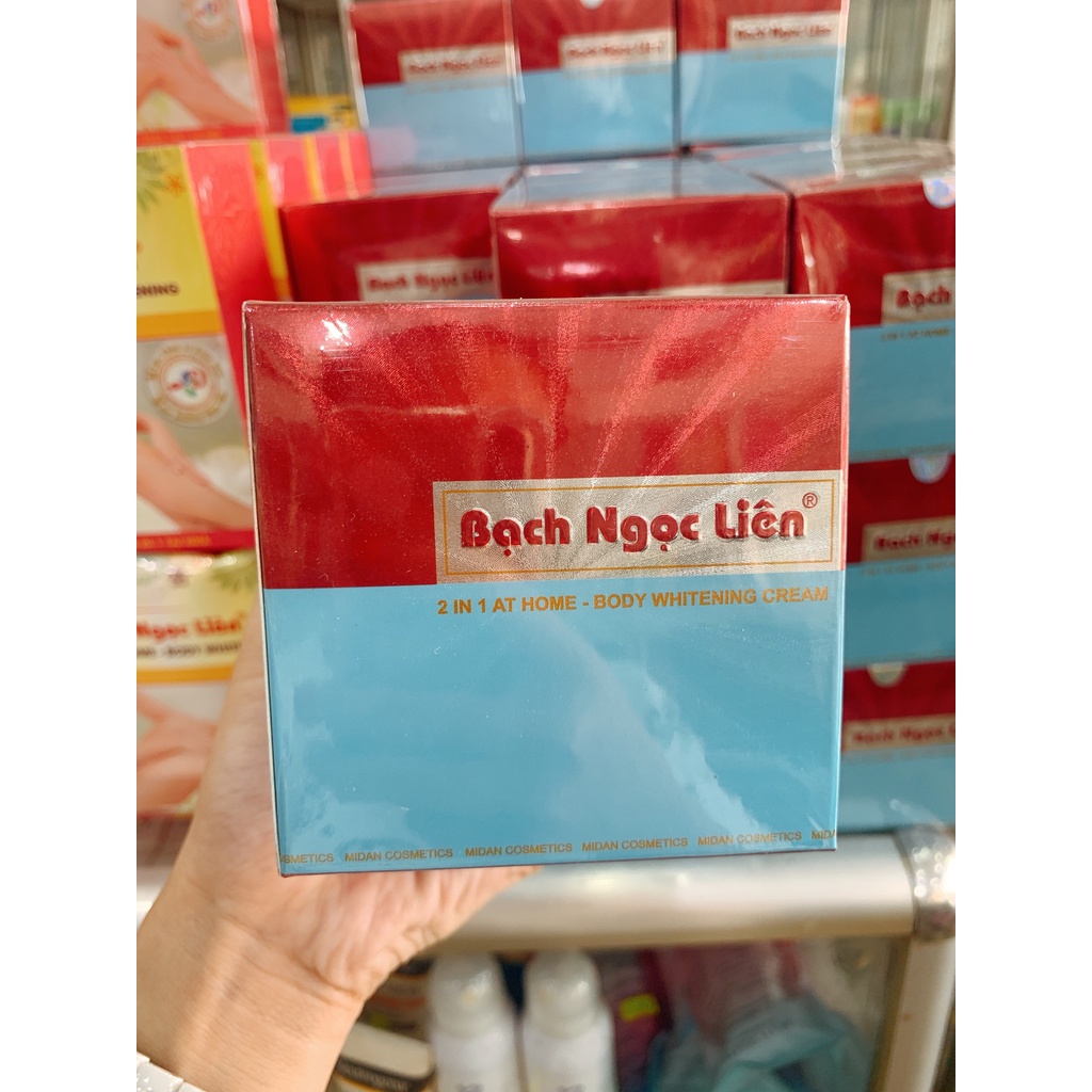 Kem body Bạch ngọc liên xanh 90g