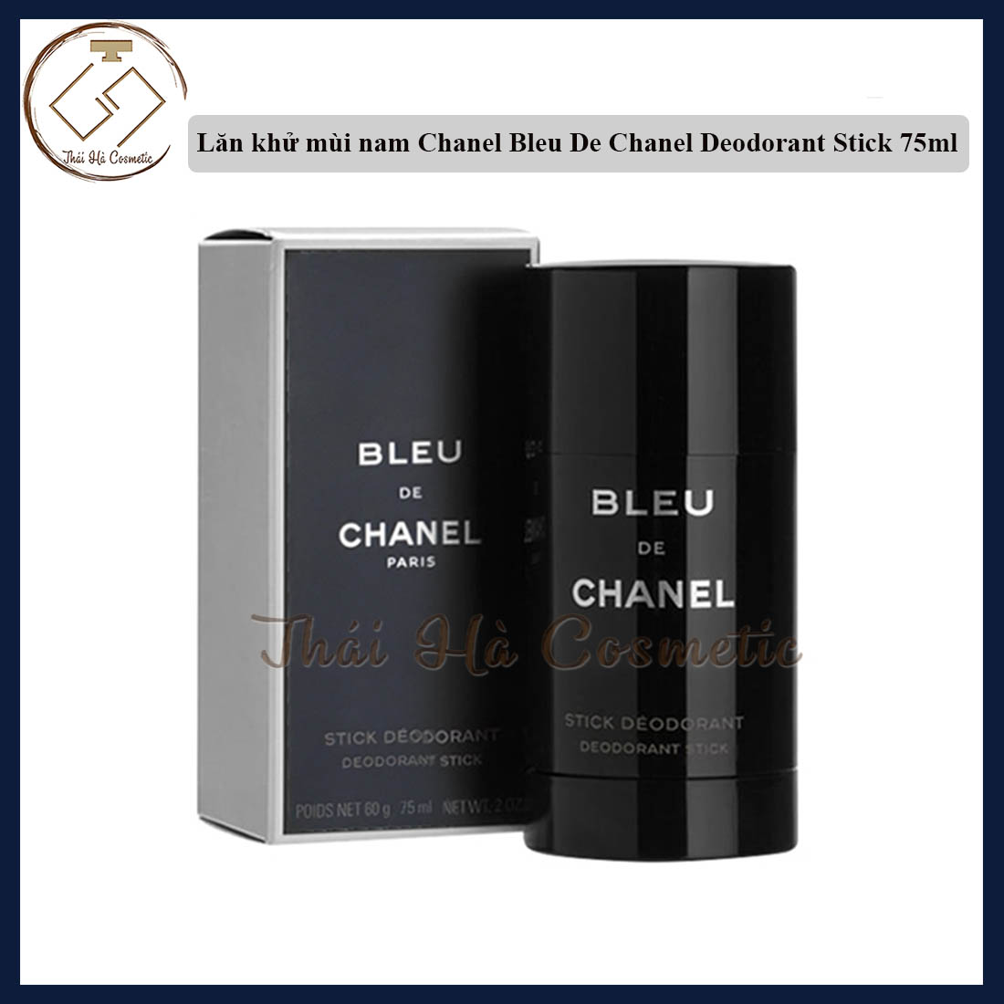 Lăn khử mùi nam Chanel Bleu De Chanel Deodorant Stick 75ml