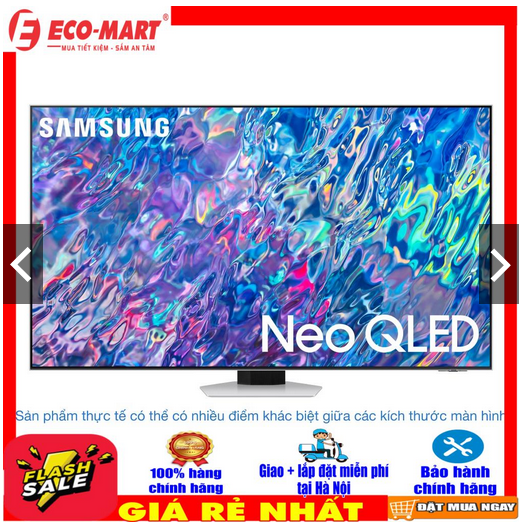 (Giao+lắp đặt miễn phí tại Hà Nội)  65QN85B Smart Tivi Neo QLED 4K 65 inch Samsung QA65QN85B Mới 2022
