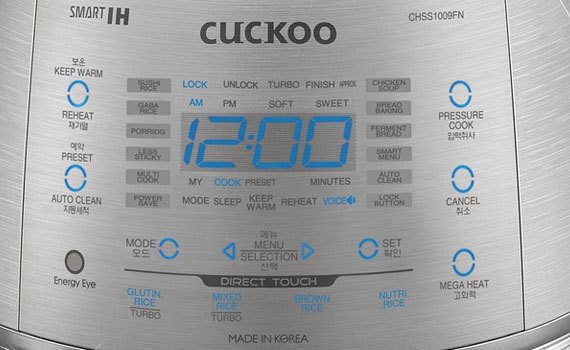 [Trả góp 0%]Nồi cơm điện cuckoo CRP CHSS1009FN