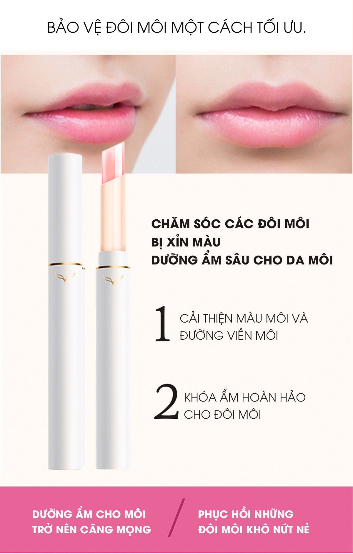 Son Dưỡng Môi  FOX Mềm Mịn Moisturizing Lipstick 2.4g