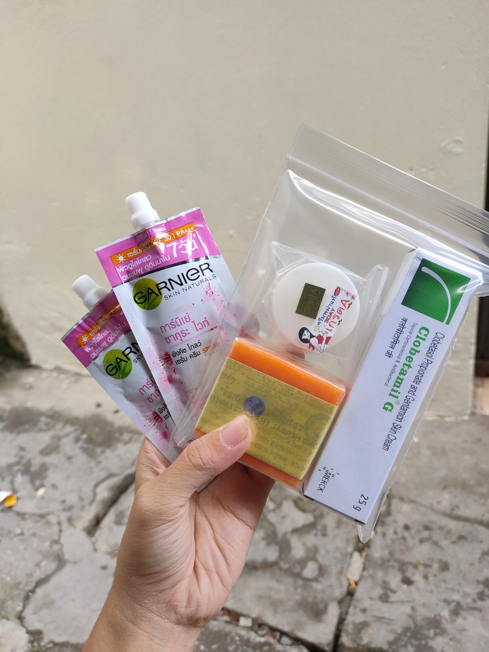 BỘ SP CLOBETAMIL G 5 MÓN THÁI LAN