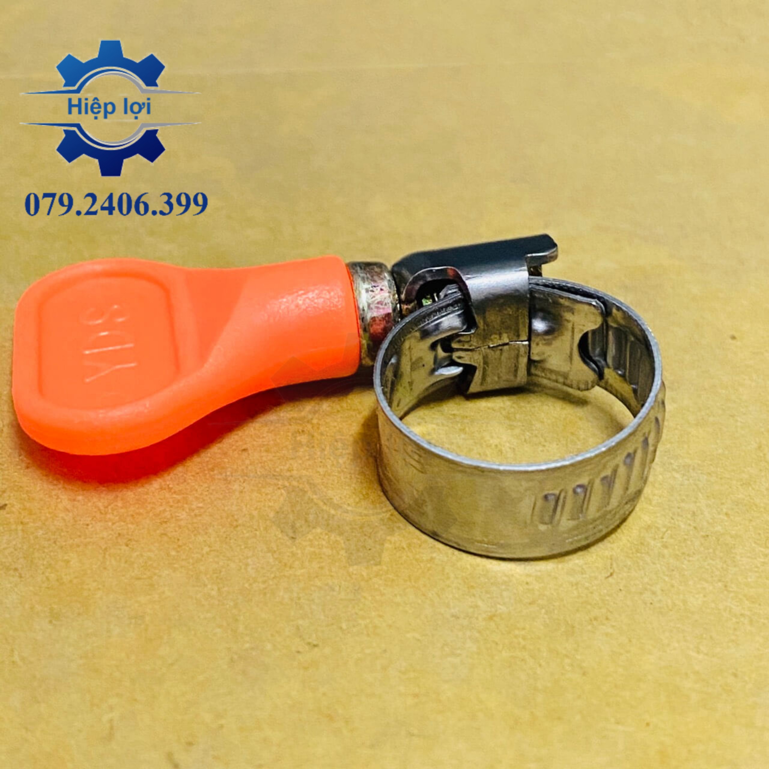 Cổ dê vặn tay inox 304 - cổ dê siết ống tay vặn cánh bướm inox - đai siết inox