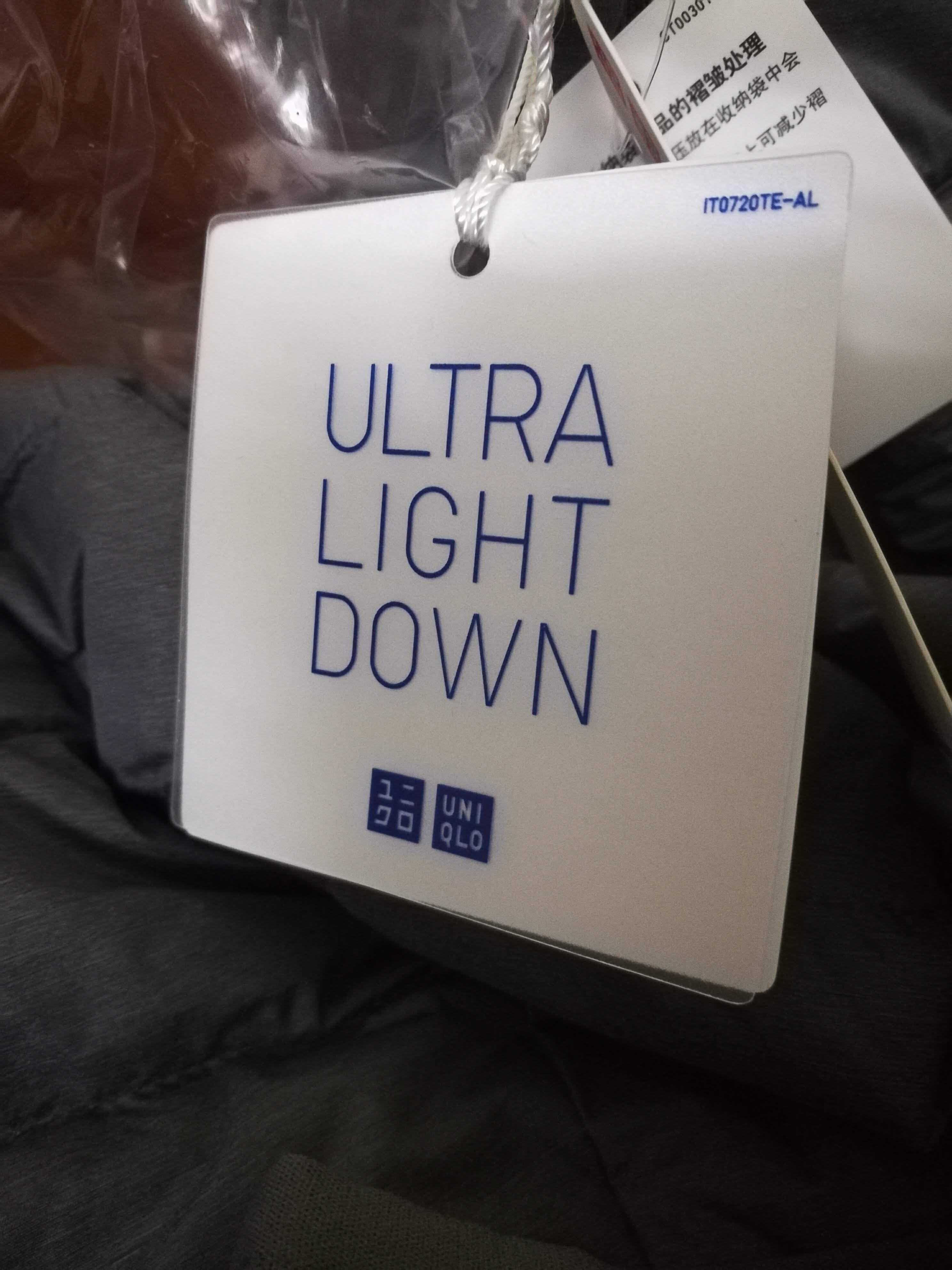 Áo khoác lông vũ Uniqlo Ultra Light Down