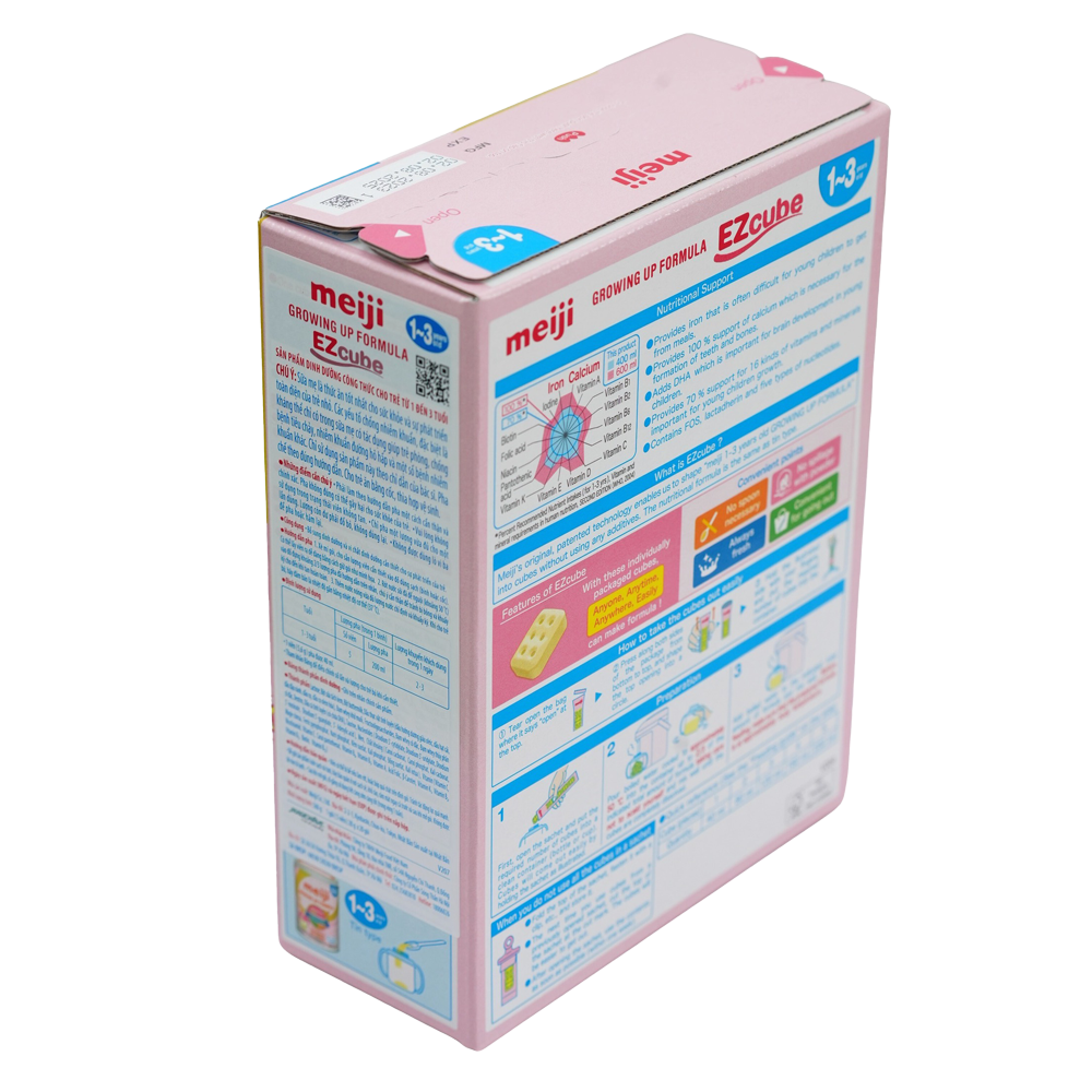 Sữa thanh Meiji 9 EZcube 20 Thanh 556g [cho trẻ 1_3 tuổi]