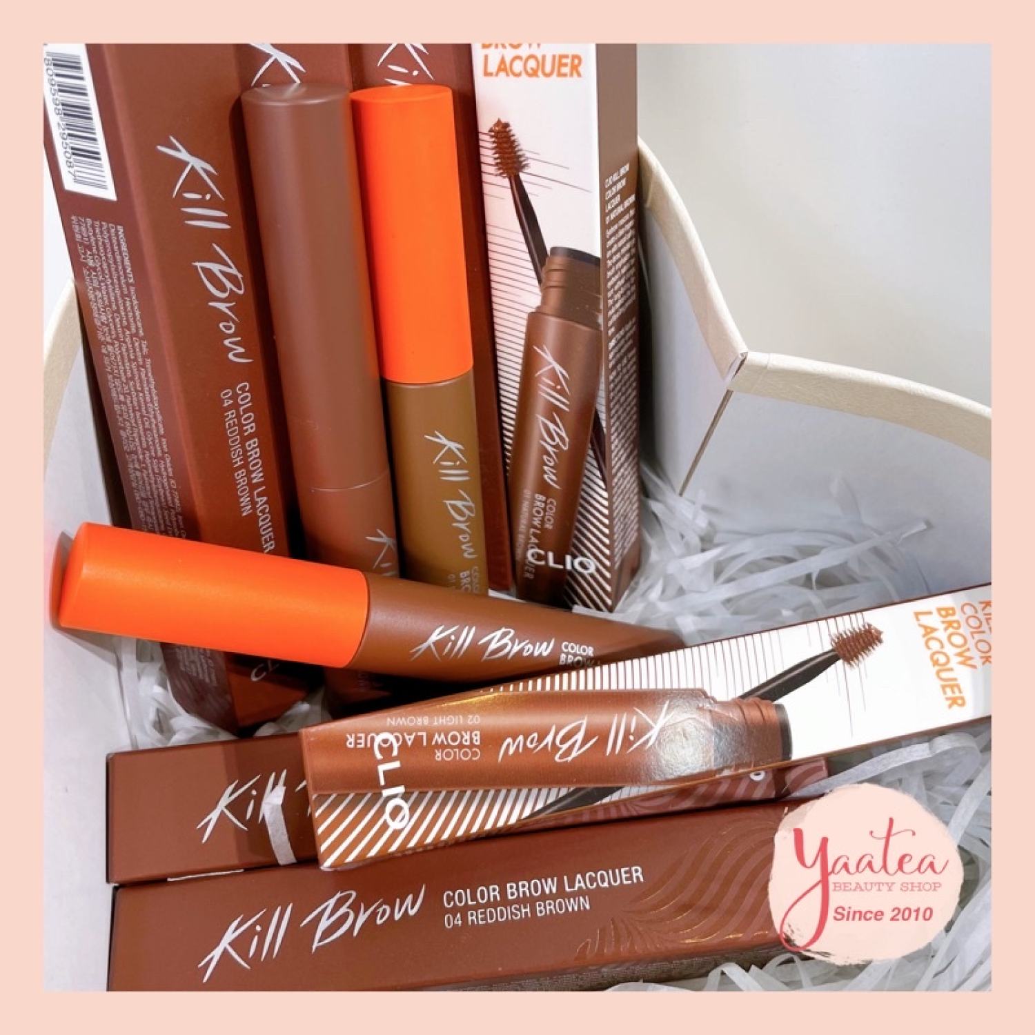 Mascara Chân Mày Clio Kill Brow Color Brow Lacquer 4.5g