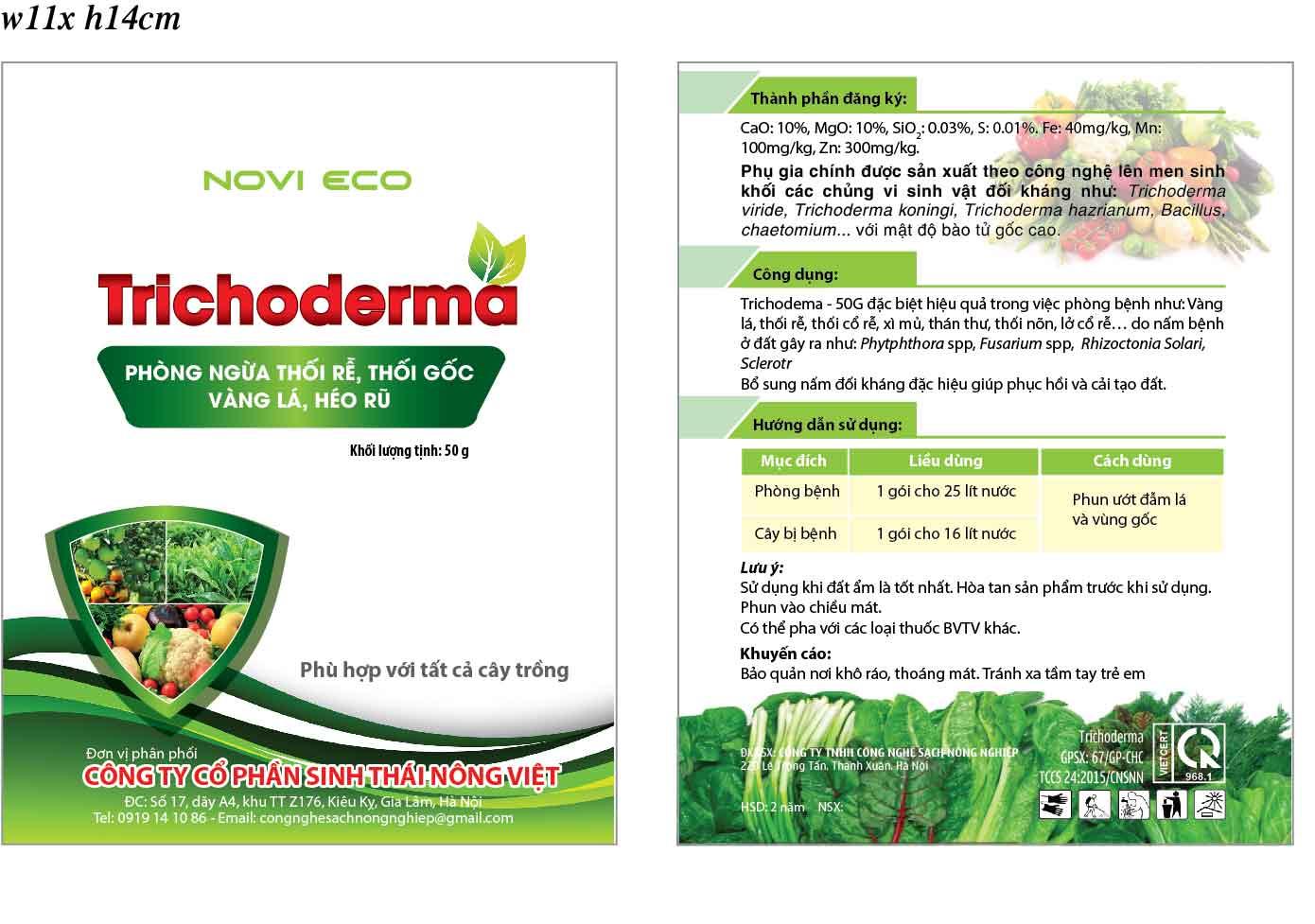 Trichoderma 50g Novi Eco