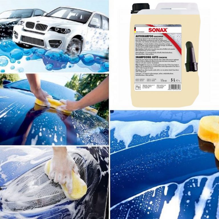 [HCM]Nước Rửa Xe Sonax Gloss Shampoo concentrate 314500 5 lít
