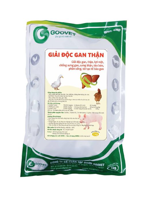 Giải độc gan thận