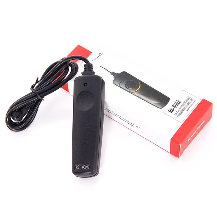 Canon rs-80n3 timer remote shutter release for eos 5d 7d 50d 1d mark ii 1ds iii 40d