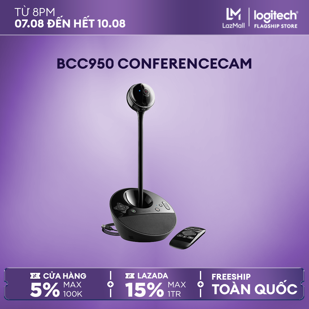 Webcam Logitech BCC950 CONFERENCECAM