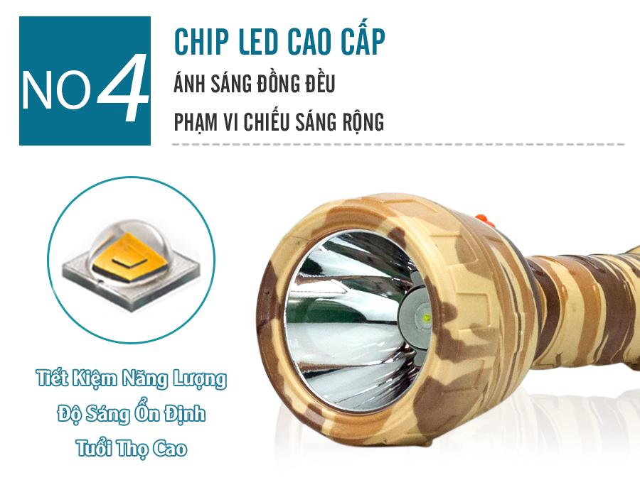 Đèn Pin Siêu Sáng CAO CẤP CKV-8345GDP