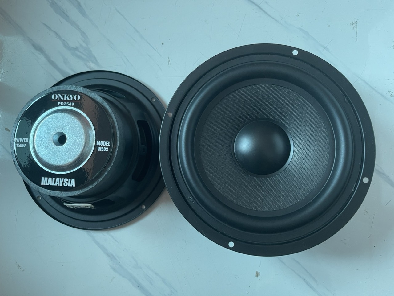 Loa rời bass 16 onkyo hàng nhập từ 100 coil 25 gân cao su - giá 2 loa - loa bass -loa bass rời
