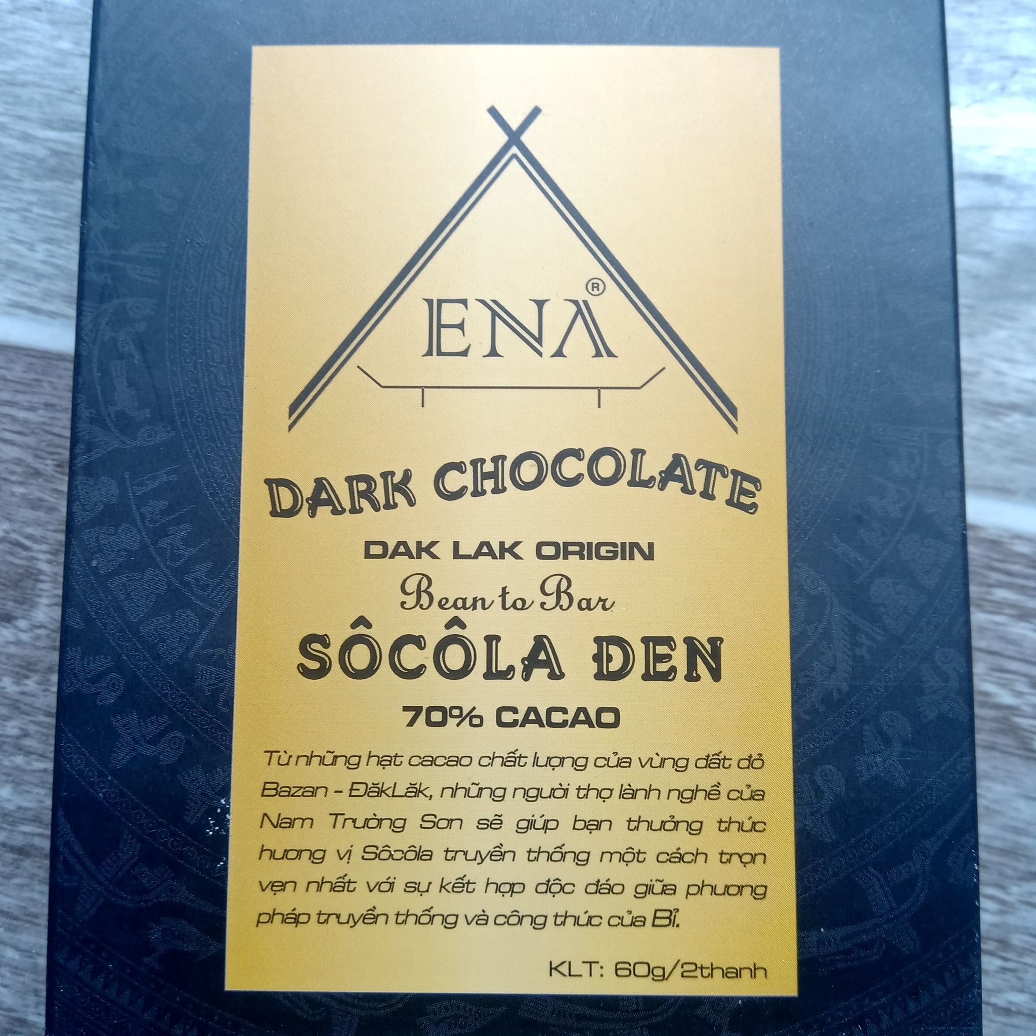 SoCoLa ENA 1hộp 2 thanh Nam trường sơn (ĐẶC SẢN BUÔN MÊ).