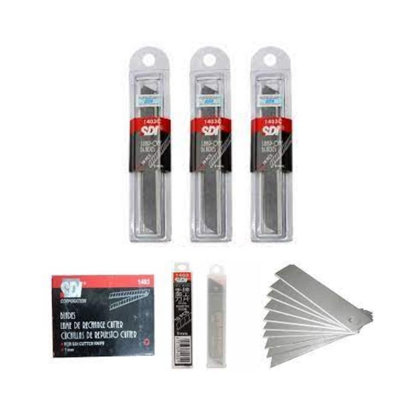 Lưỡi dao rọc giấy nhỏ 1403 - 9mm, lưỡi dao rọc giấy, lưỡi dao sdi