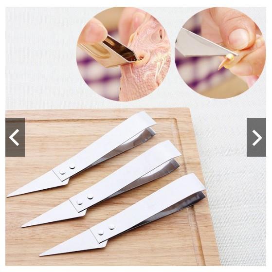 nhíp nhổ lông gà lông vịt 2 in 1