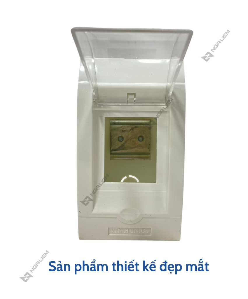 Hộp Nổi Đựng CB Cóc, Tép, 2 Pha, 3 Pha, 2 Pha Có Nắp VĨNH HƯNG [Chống Cháy]