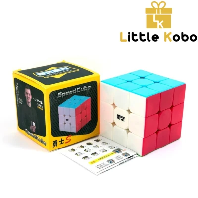[HCM]Rubik 3x3 QiYi Warrior S Stickerless Rubik 3 Tầng Khối Lập Phương Rubik