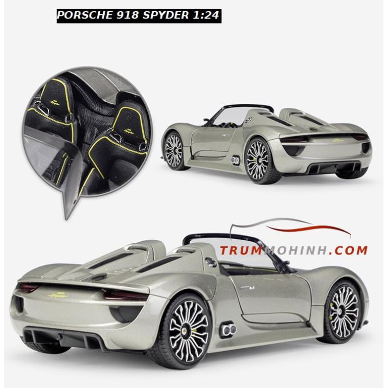 Mô hình xe PORSCHE 918 SPYDER 1:24 Welly
