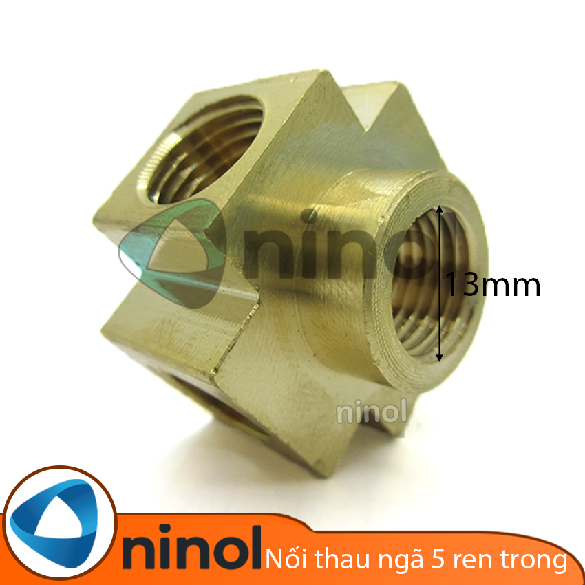 Nối thau ngã 5 ren trong