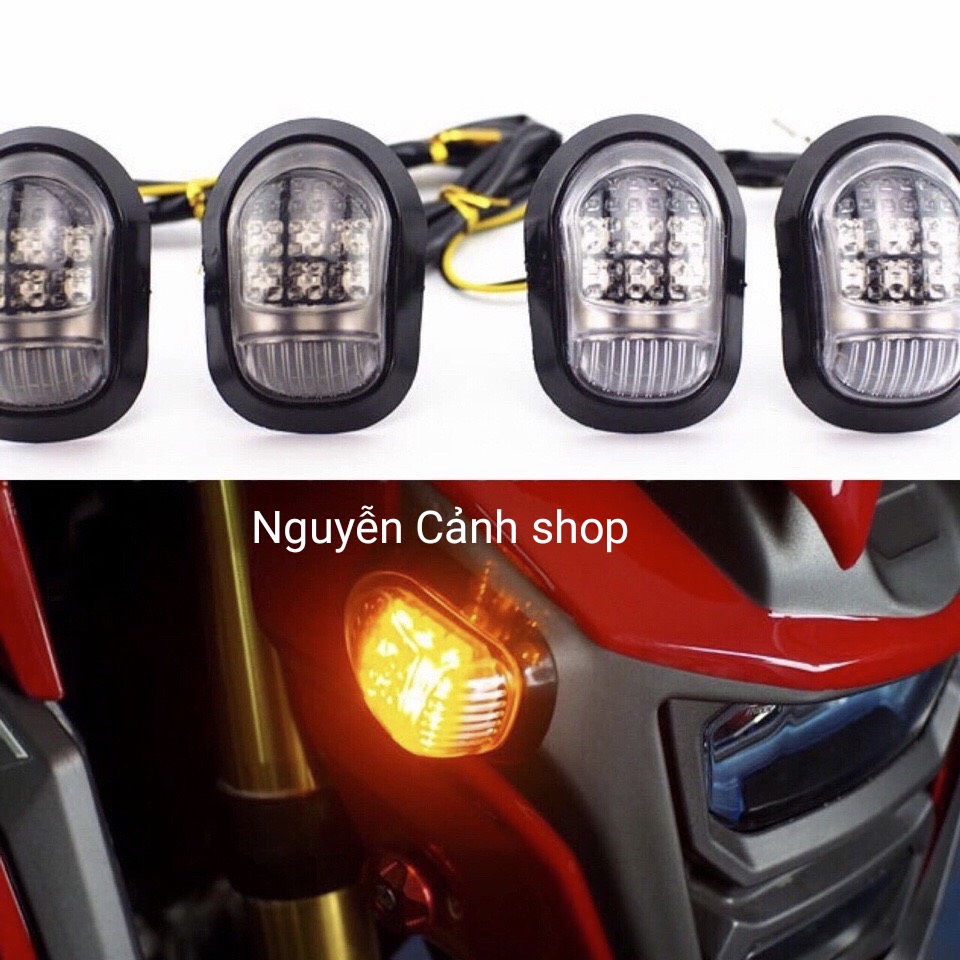 cặp Đèn xi nhan trước cho xe MSX winner X mẫu con rùa