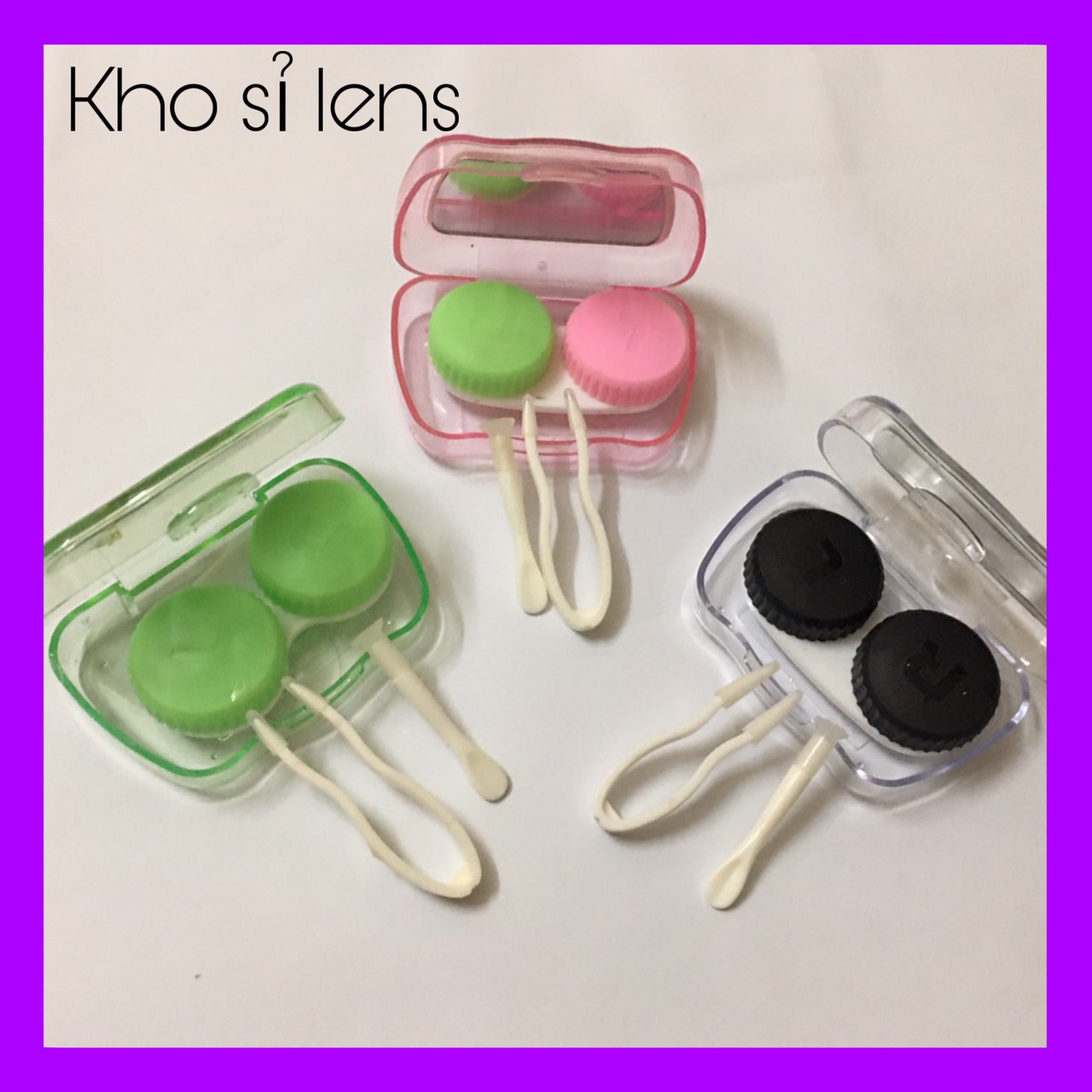 Khay gương dụng cụ hỗ trợ đeo lens