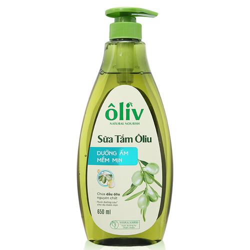 Sữa Tắm Ôliv Dưỡng Ẩm Mềm Mịn Hương Oliu 650ml