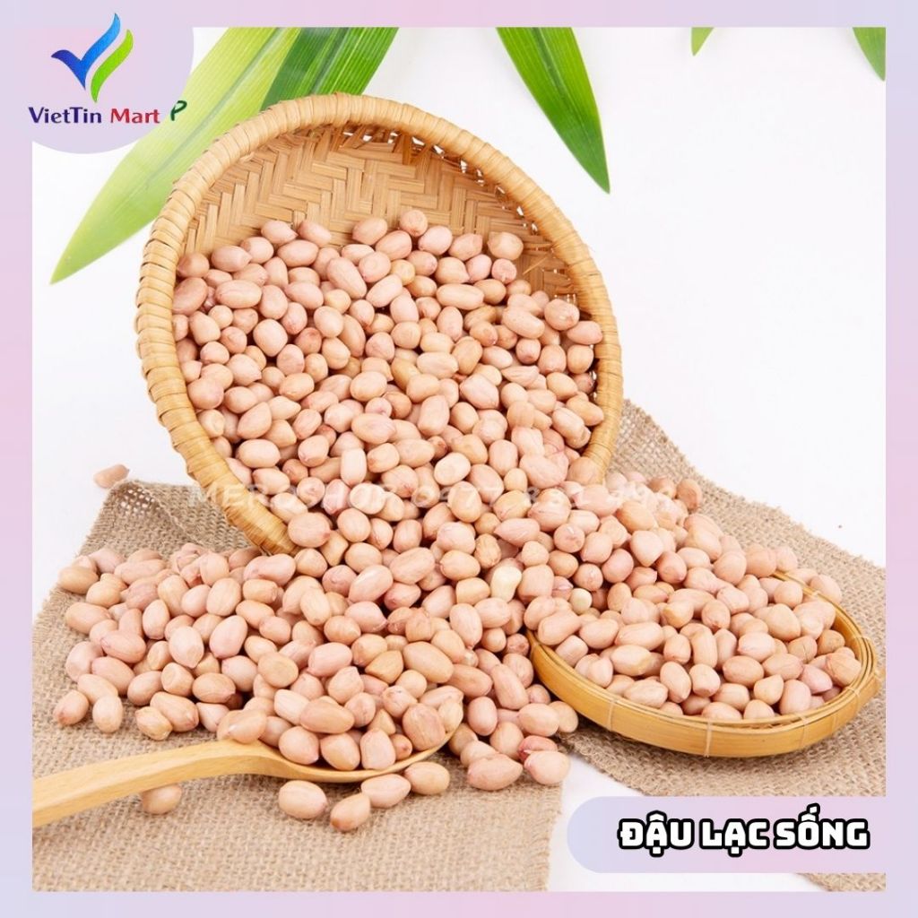 Đậu Phộng Sống Hữu Cơ (Lạc) VietTin Mart