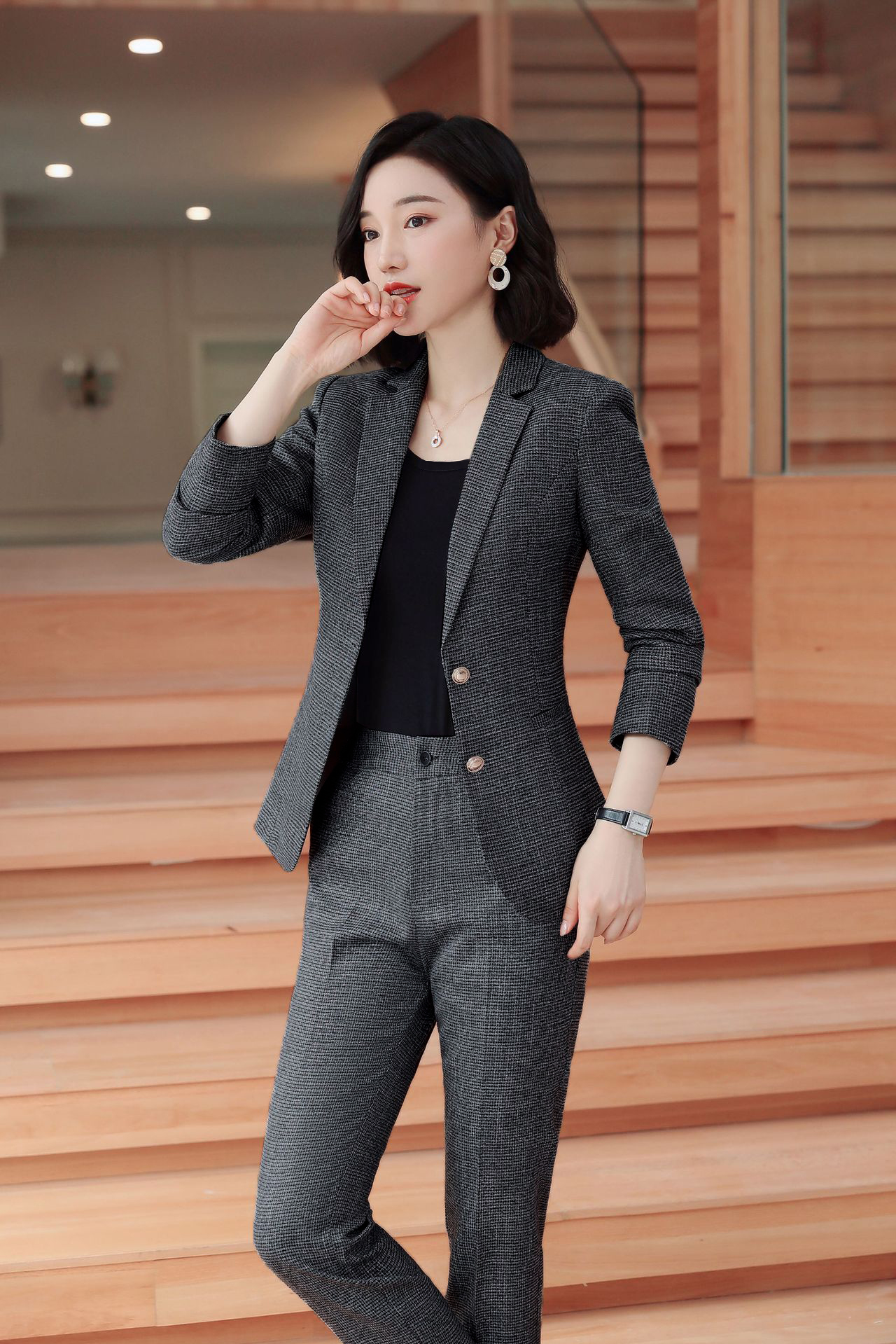 Set nguyên bộ áo Vest quần dài