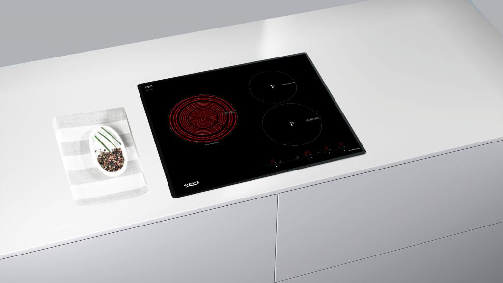 Bếp hỗn hợp Chefs EH-MIX545N
