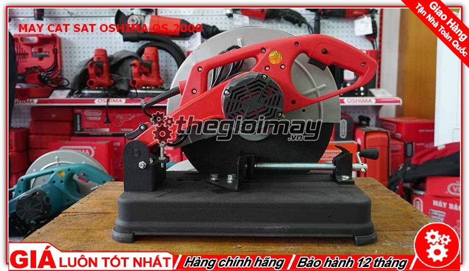 [HCM]Máy cắt sắt Oshima OS 2000