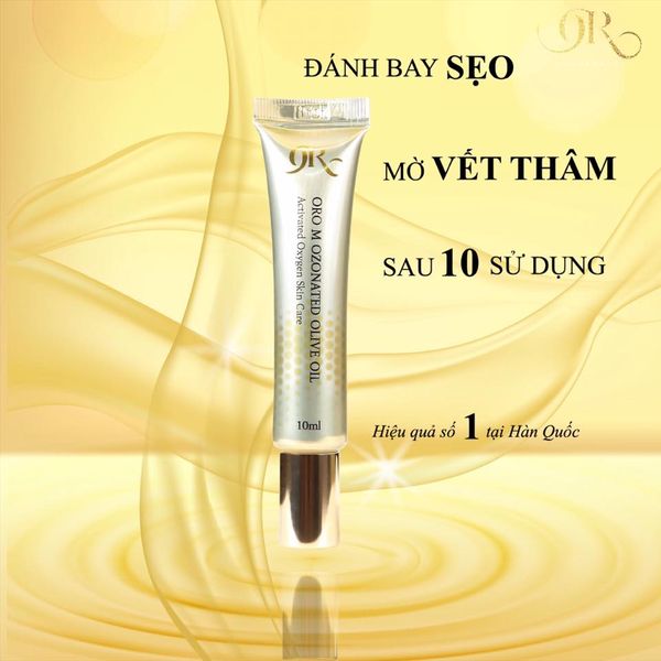 Kem làm mờ sẹo ORO M OZONATED OLIVE OIL Hàn Quốc