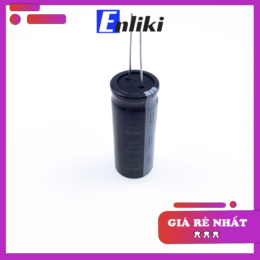 Tụ Hóa 220uF 450V  ELITE  20x50mm