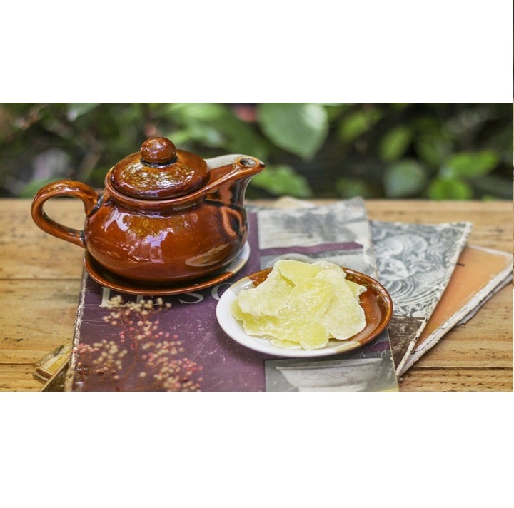 Mứt Gừng Viên Dẻo Ít Ngọt 250g SaigonFood