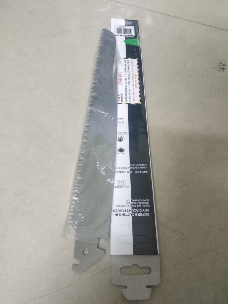 Lưỡi Cưa Gỗ Cầm Tay 350mm Top
