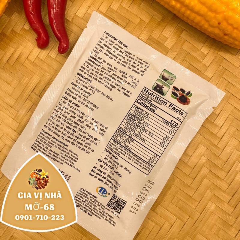BỘT SƯƠNG SÁO ĐEN-50GR