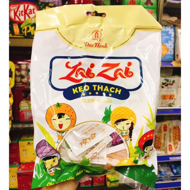 Combo 3 Gói Kẹo Thạch ZaiZai Đức Hạnh 350gr