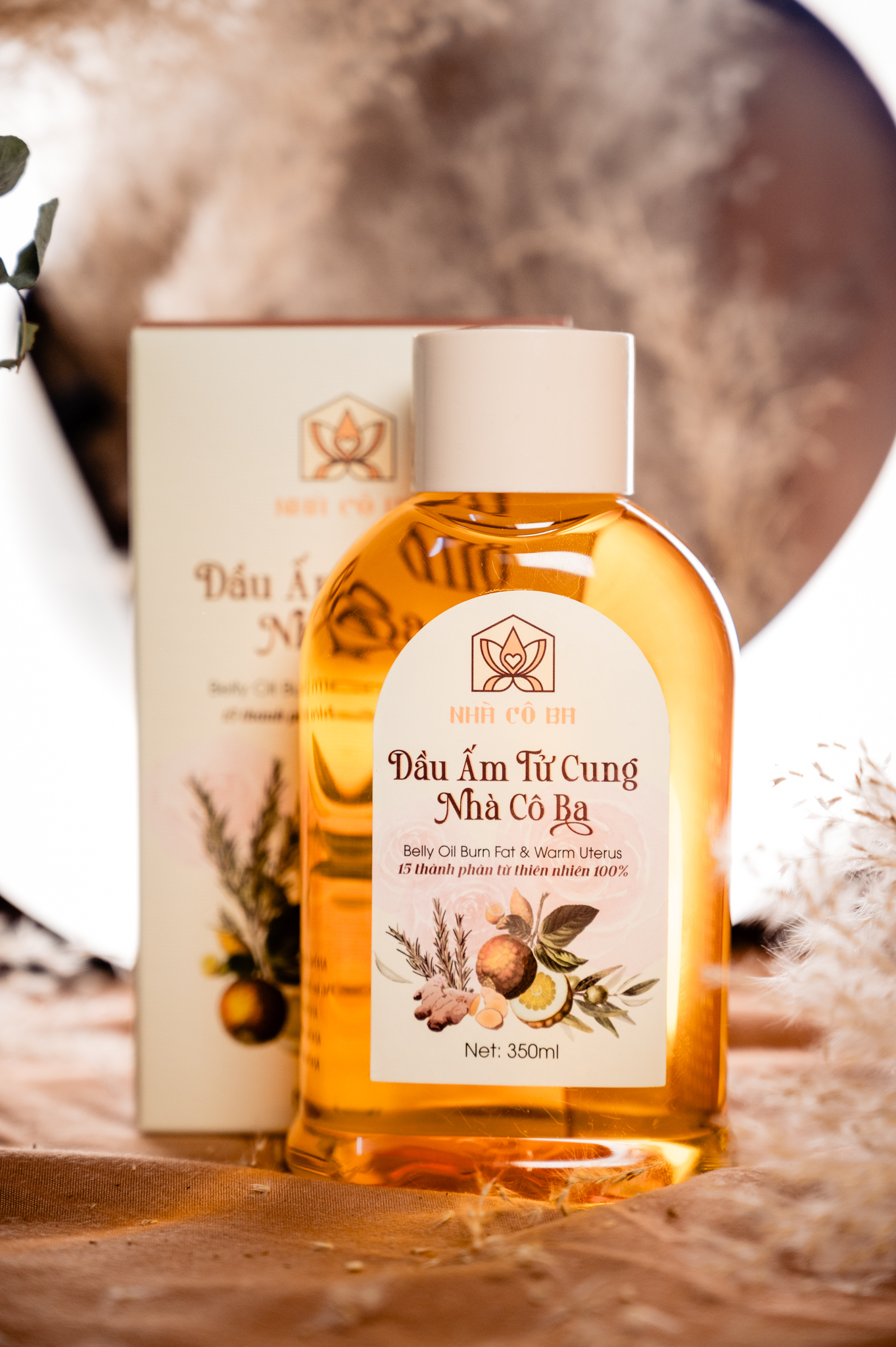 Dầu Massage Ấm Tử Cung 350ml Auntie 3 Vietnam Chính Hãng