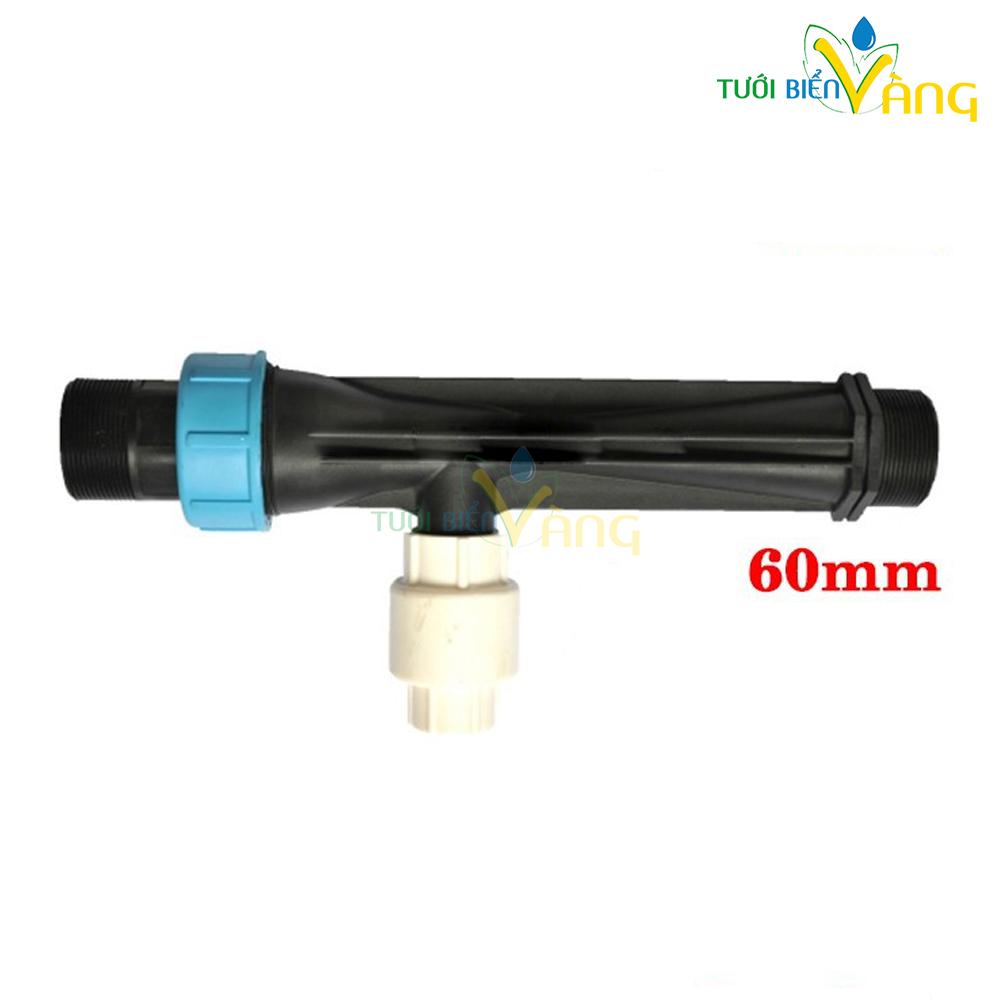 Thiết bị Venturi châm phân dinh dưỡng 60mm