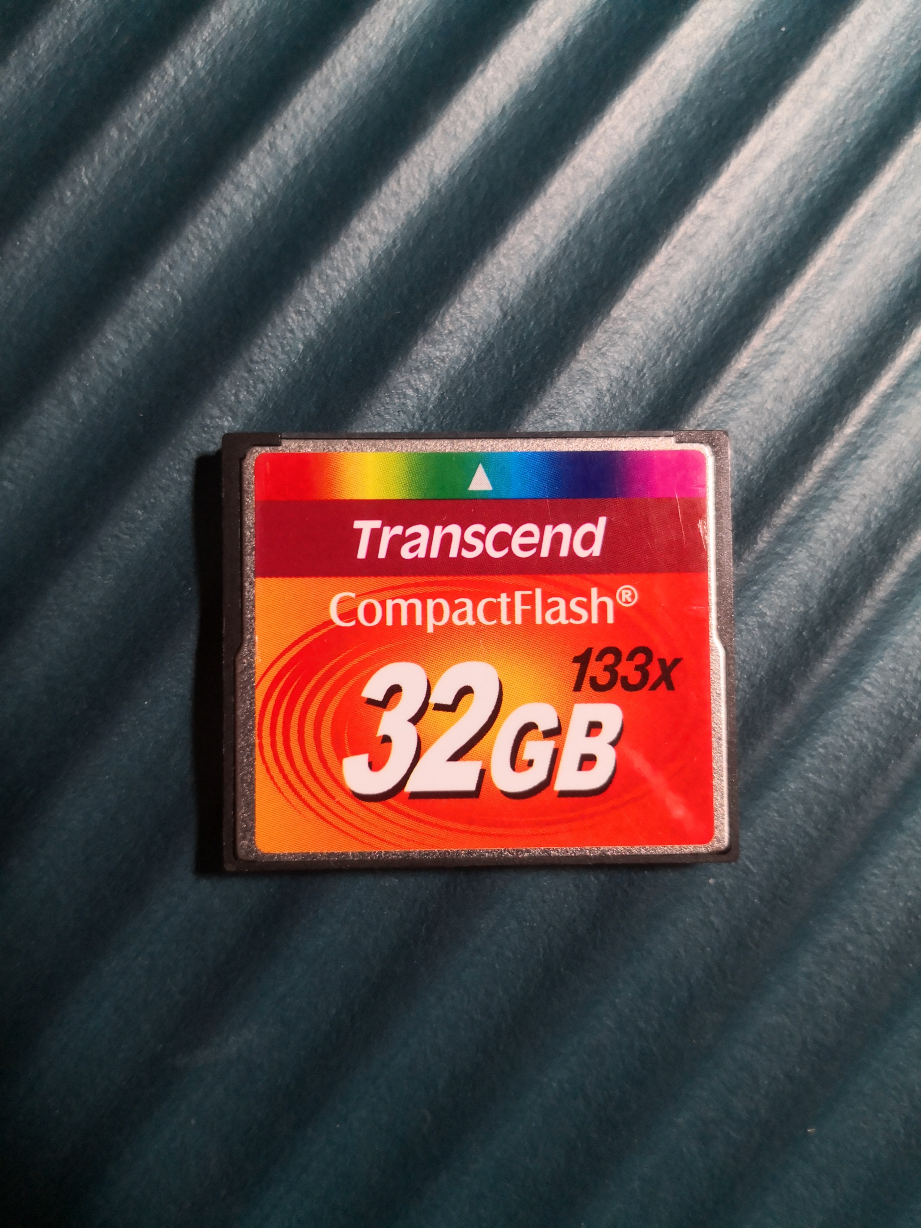 Thẻ nhớ CF Transcend CompactFlash 32GB 133x Speed dùng cho máy ảnh , máy CNC