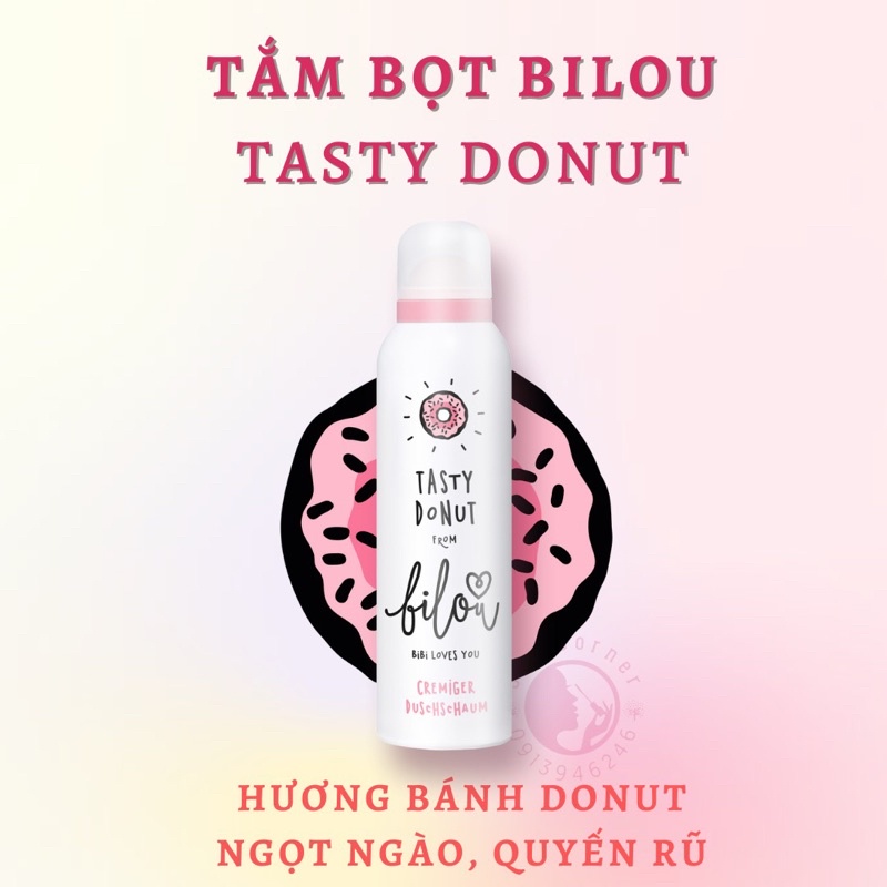Bộ sữa tắm Bilou Tasty Donut
