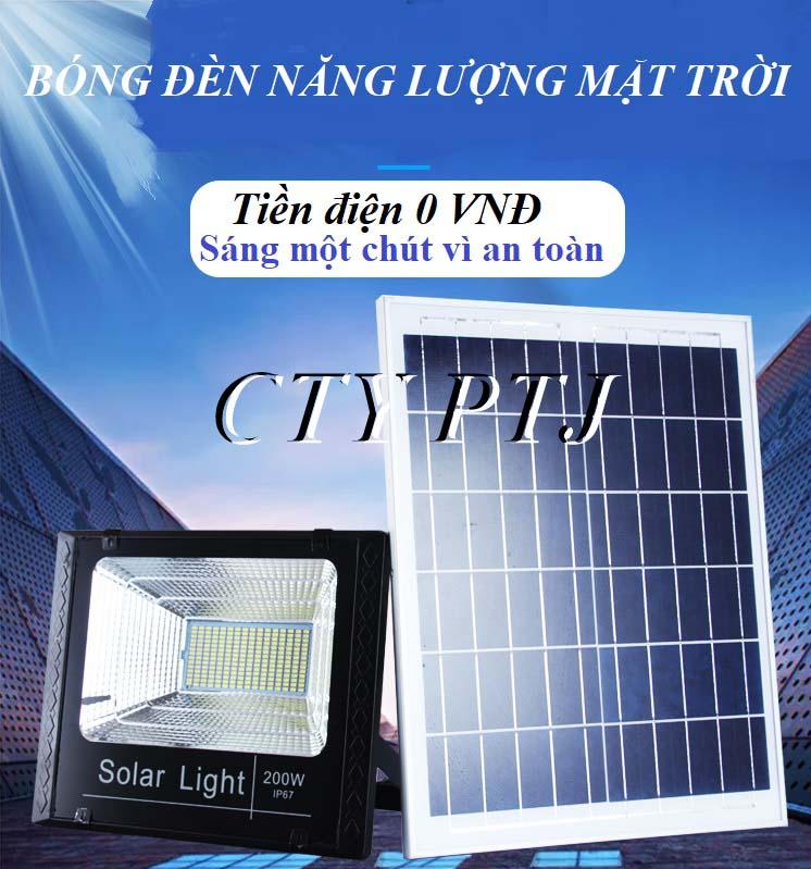 Đèn  năng lượng mặt trời 25W