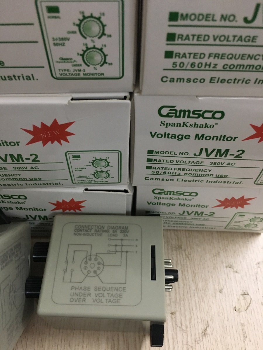 Rơle bảo vệ điện áp Camsco JVM-2