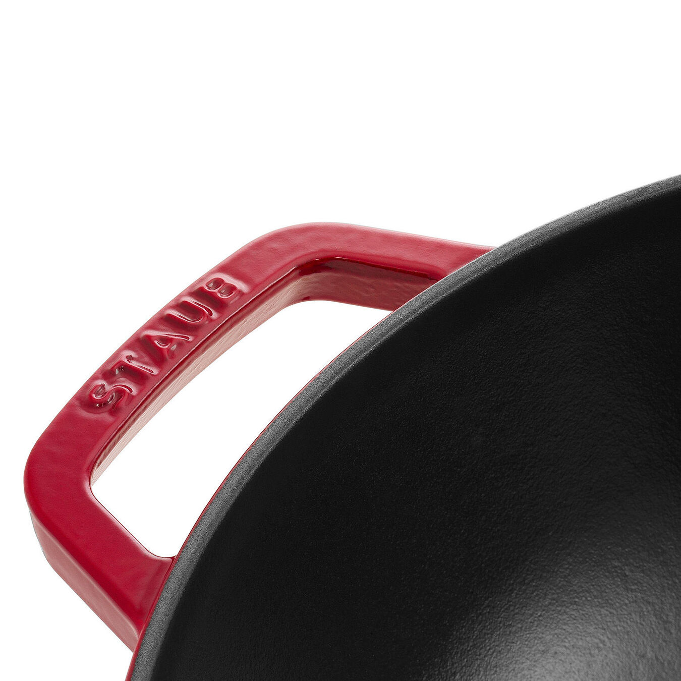 Staub - Chảo wok - 29cm Đỏ/ Xanh Đen