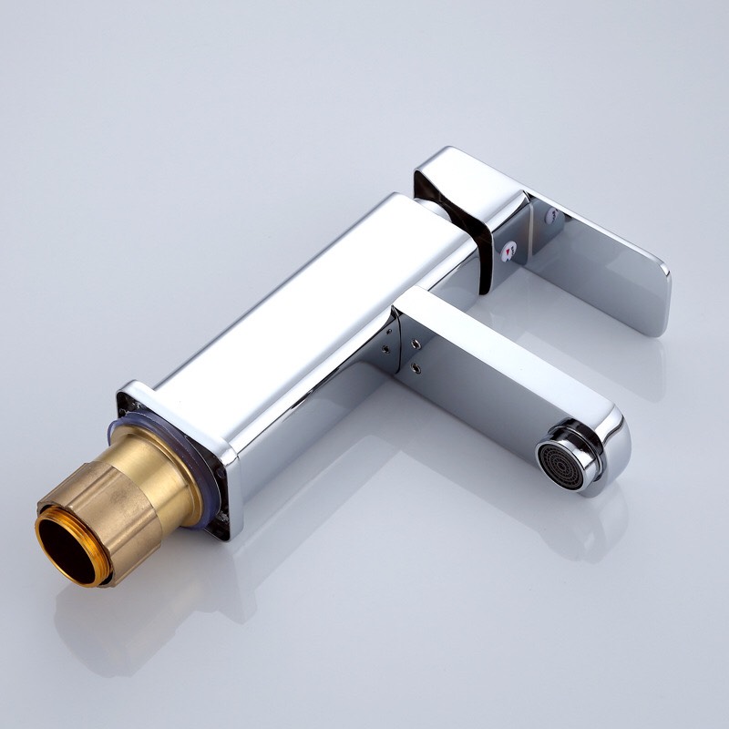 [HCM]Vòi Rửa Mặt Lavabo Nóng Lạnh INOX 304 mờ Cao Cấp LN309B và 2 dây nóng lạnh LA